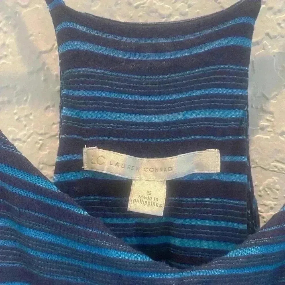 Lauren Conrad blue maxi dress size small - Picture 2 of 2